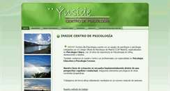 Desktop Screenshot of insidepsicologos.com